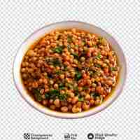 PSD muhammara isolated on transparent background