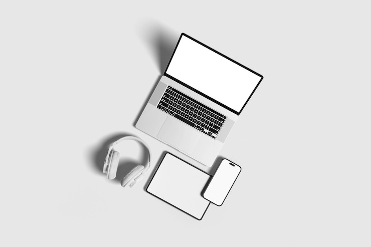 PSD multi-apparaten mockup