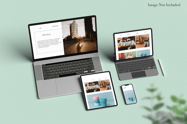 Multi device mockup