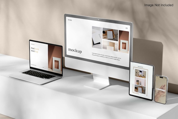 PSD mockup multi dispositivo