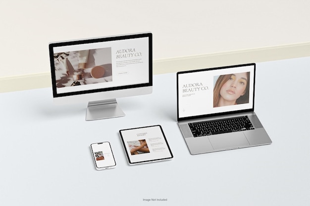 Multi device responsive mockup