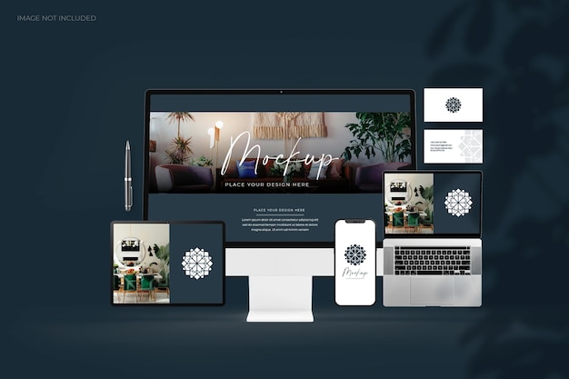 Mockup schermo multi-dispositivo