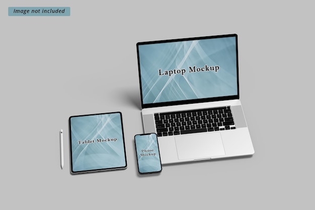 Mockup di più dispositivi