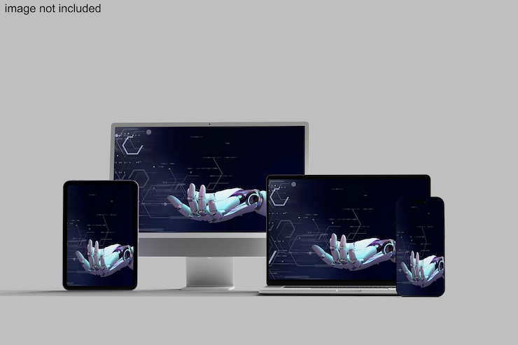PSD multi devices mockup