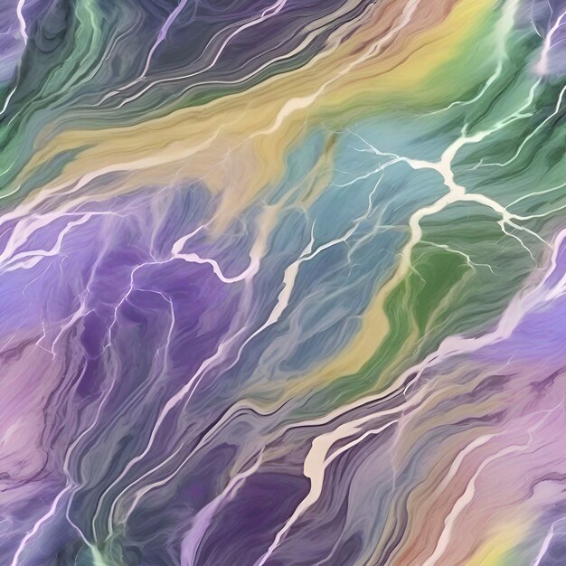 PSD multicolored lightning pattern marble