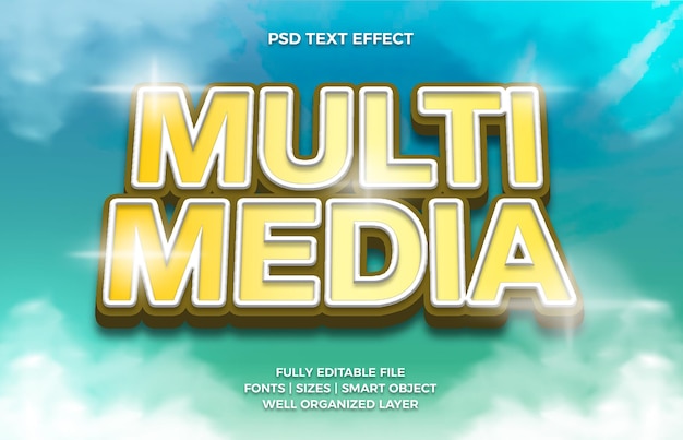 Multimediatext-effect