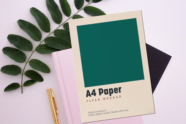 Multipurpose a4 papers mockup