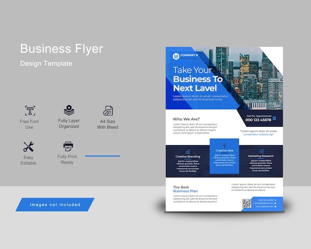 PSD multipurpose corporate business flyer template