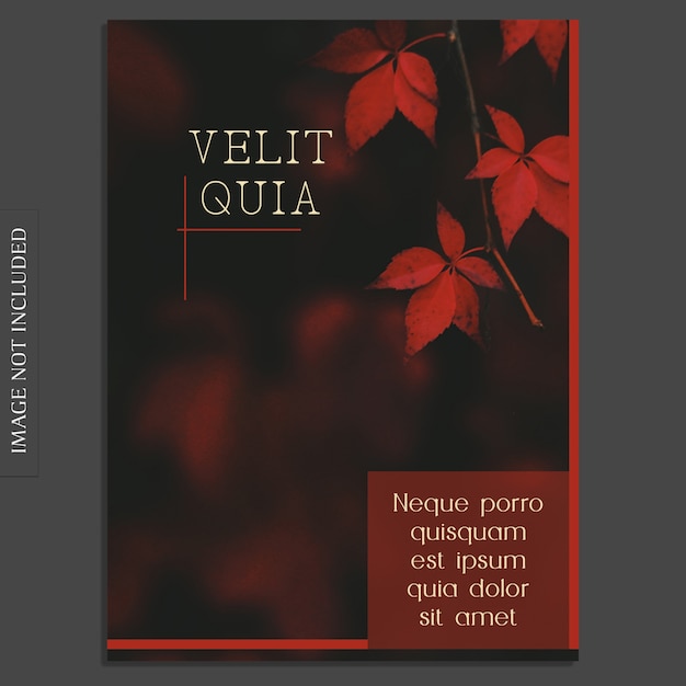 Premium PSD Multipurpose elegant card template