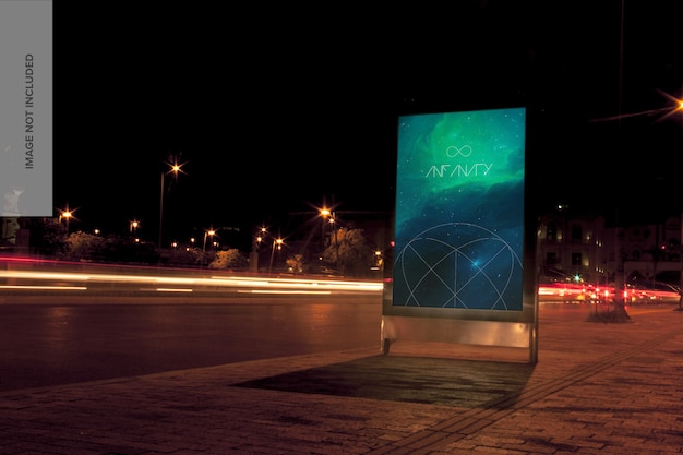 PSD mupi billboard mockup