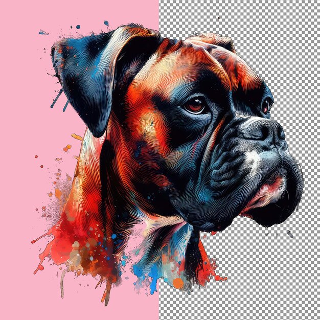 PSD muscular_canine_artworkpng