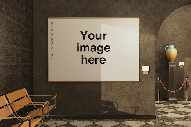 Museum Frame Mockup 03