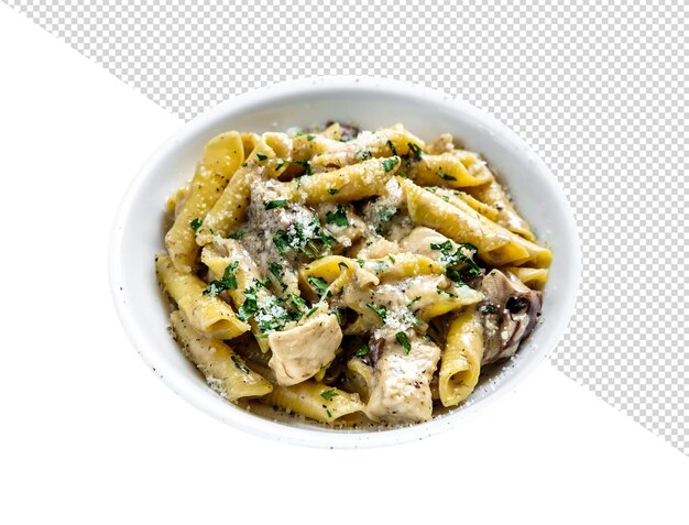 PSD piatto di pasta ai funghi png