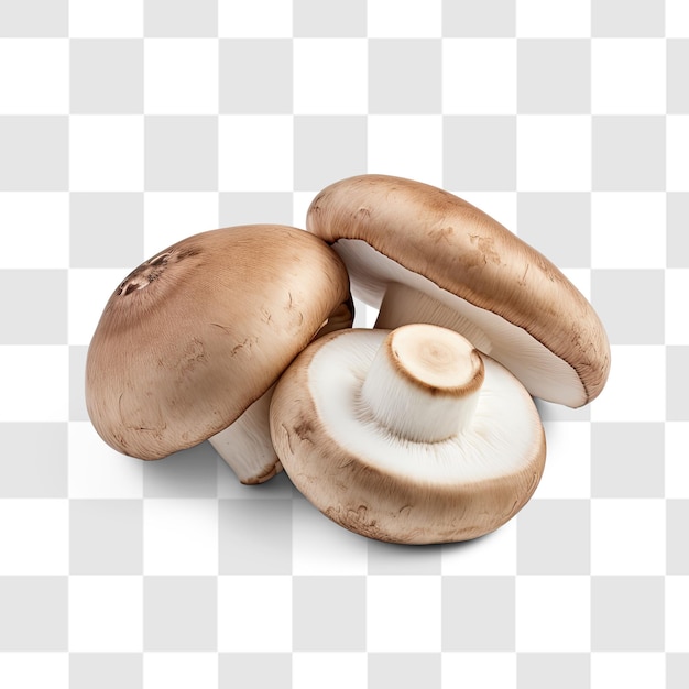 PSD mushroom transparency background psd