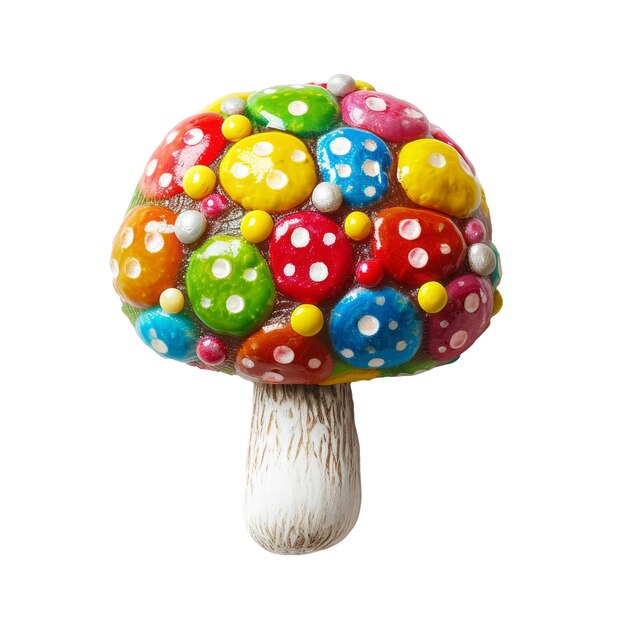 PSD mushroom on transparent background