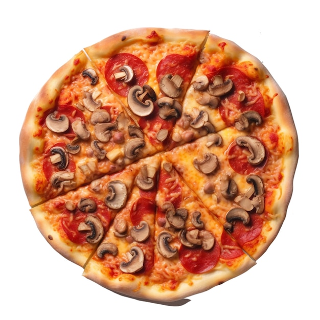 PSD mushrooms pizza