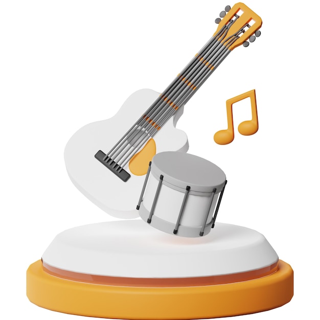 Music Class School Education 3D Object