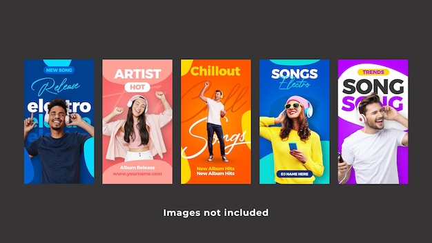music club instagram stories