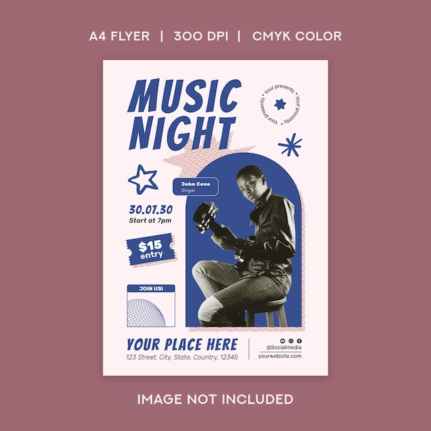 Music Night Flyer