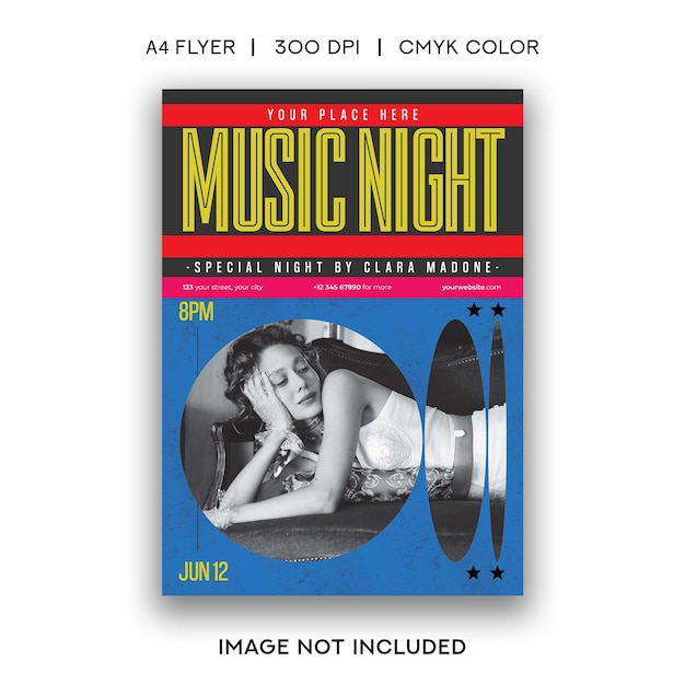 Music Night Flyer