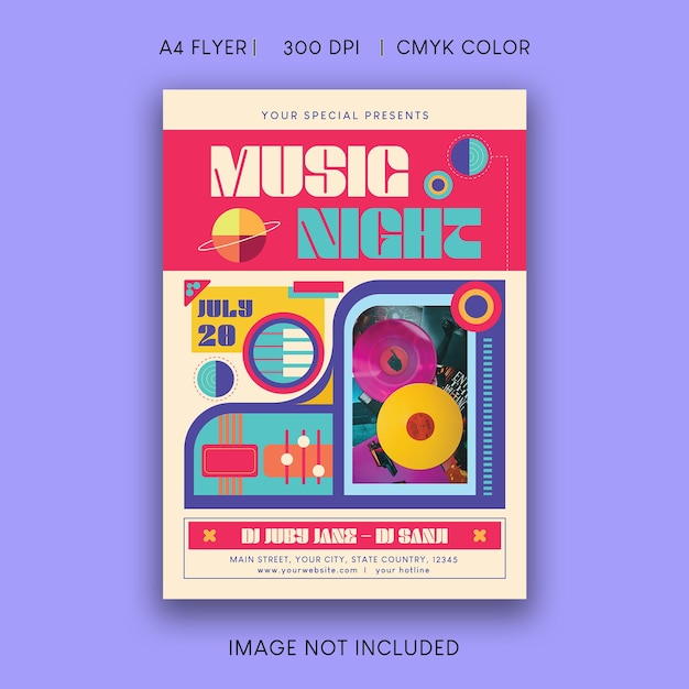 Music Night Flyer