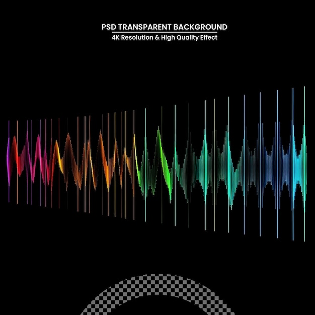 PSD poster musicale per festival elettronici con linee tratteggiate e onde concetto di design della copertina del volantino per feste