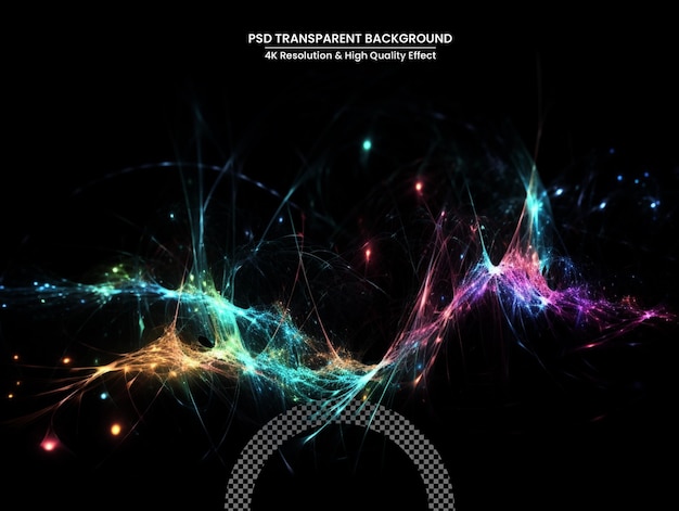 PSD music sound concept transparent background