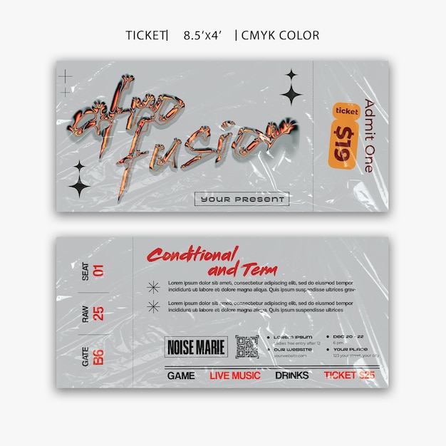 PSD music ticket