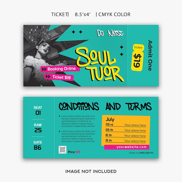 PSD music tour ticket