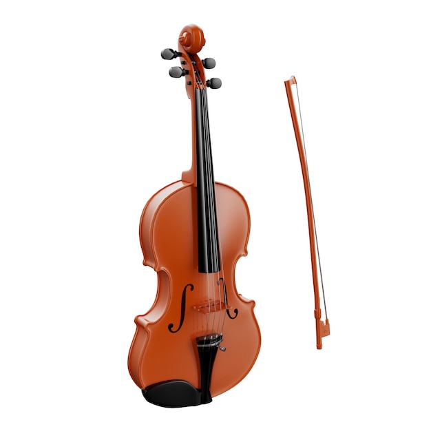 Musical Instrument 3D Illustration