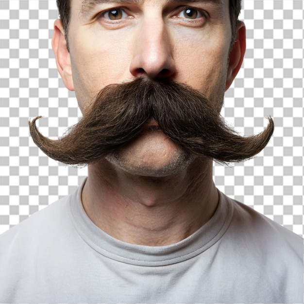 PSD mustache and beared