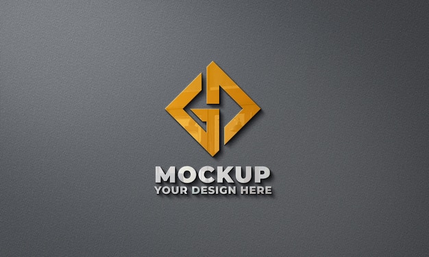 Muur Logo Mockup
