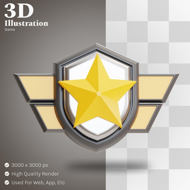 PSD mvp ilustracja 3d