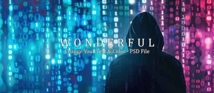PSD 디지털 매트릭스의 신비한 해커 인물