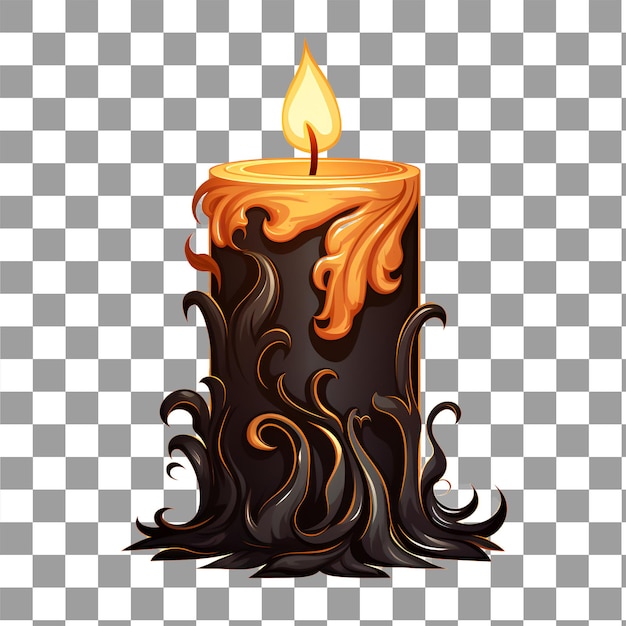 PSD mystical candle