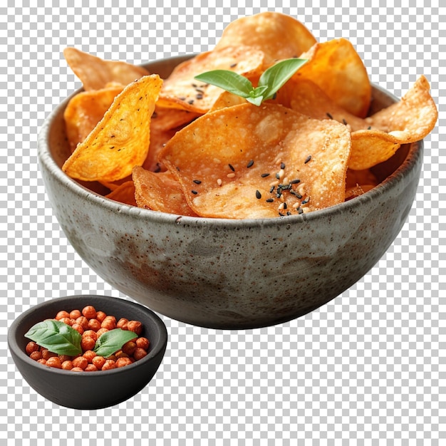 Nachos Z Guacamole Na Przezroczystym Tle