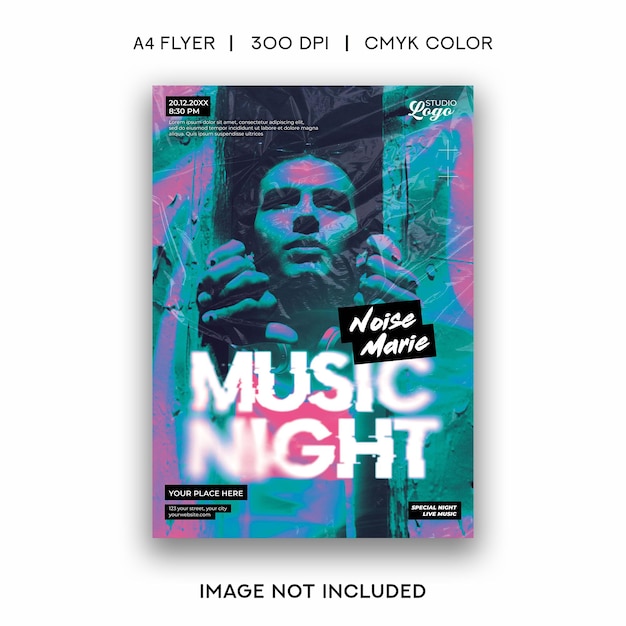 Nachtclub Flyer