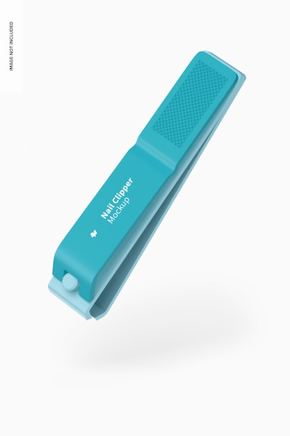 Nail Clipper Mockup, Falling