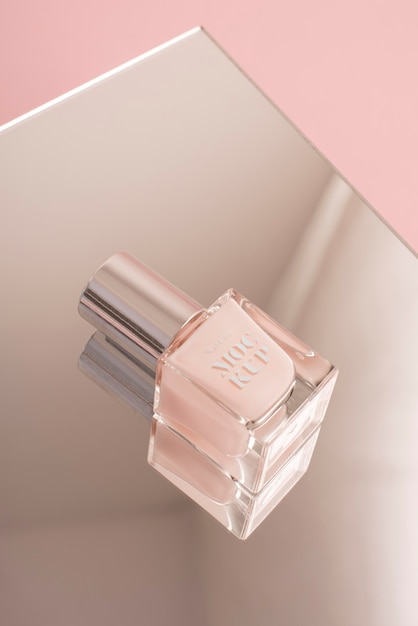 PSD nail polish bottle mock-up