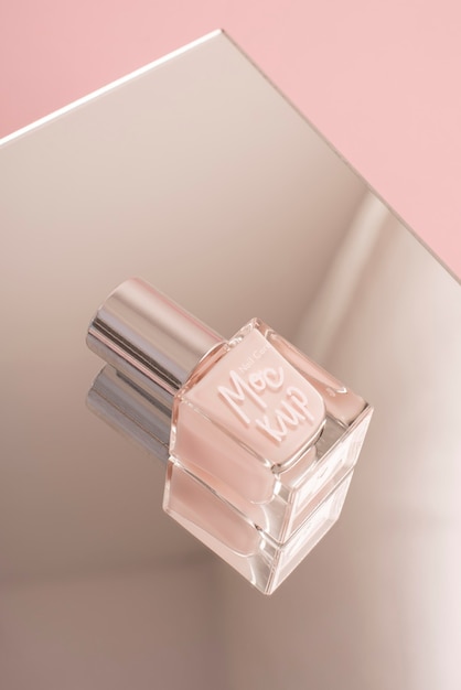 PSD nail polish bottle mock-up