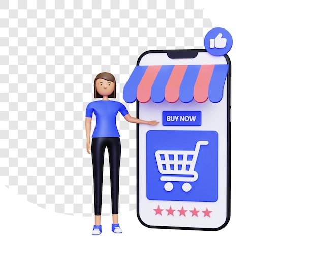 Naishahmoilla varustettu 3d-verkko-ostokset ovat tarjouksessa