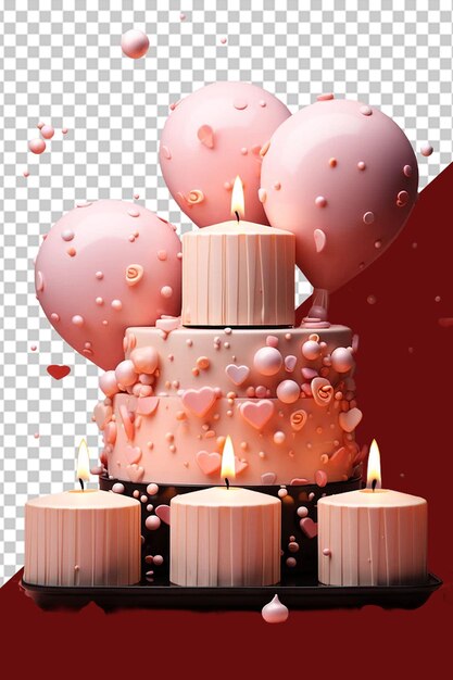 PSD najlepsze wrażenia z tortu urodzinowego