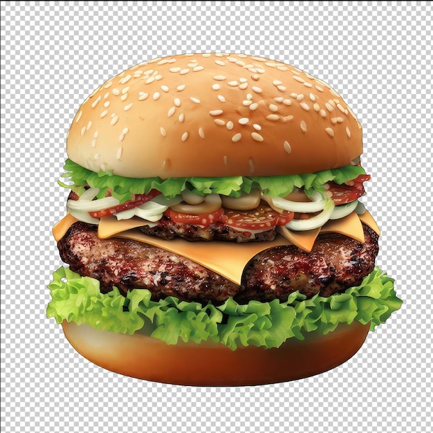 Najwyższy realizm w projektowaniu burgerów