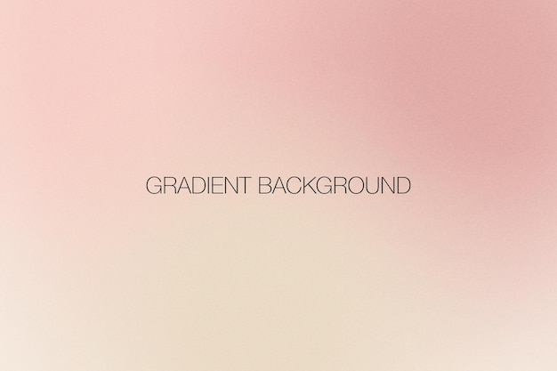 Naken og beige retro abstrakt gradient bakgrunn med kornete tekstur psd