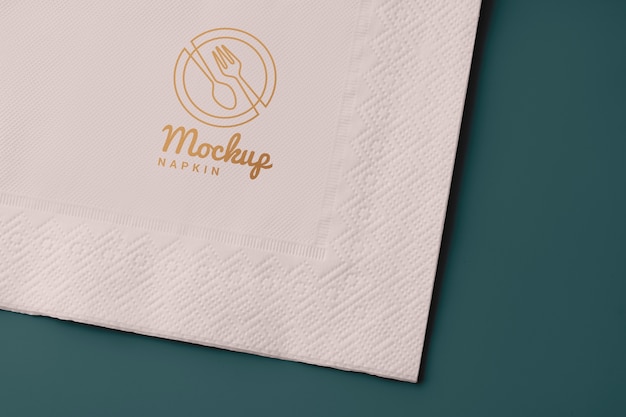 PSD mockup di tovagliolo