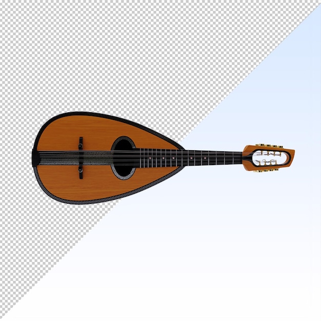 PSD napolitan mandolin