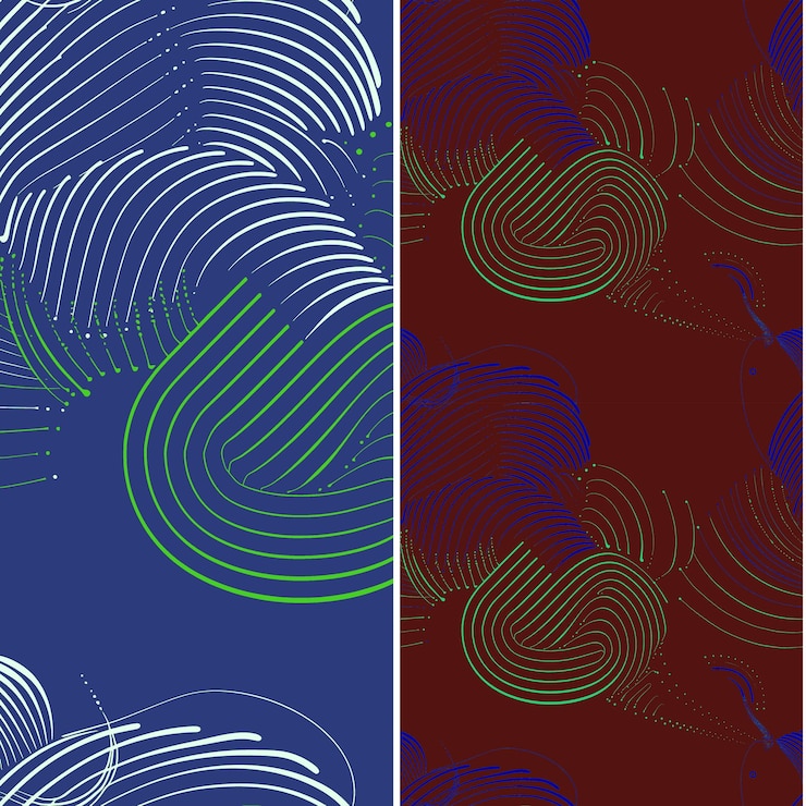 PSD narwhal with spiral silhouette mystical minimal graphic desi nature pattern vector designs