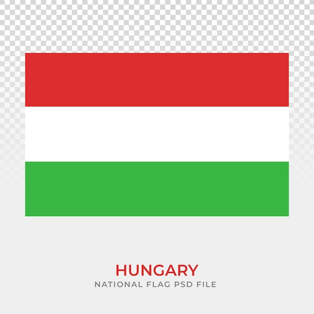 The national flag of hungary