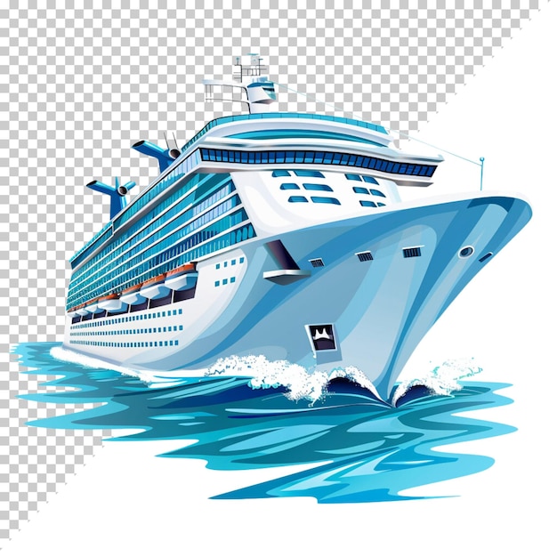 PSD national maritime day indian navy day 3d render of a sailboat big transport ship on png background