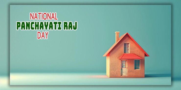 PSD national panchayati raj day background